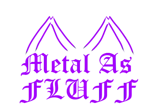 Metal As Fluff Sticker