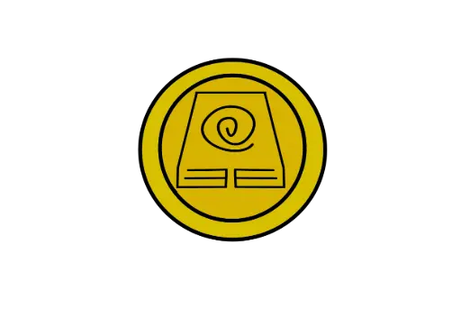 Earth Coin Sticker